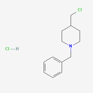 molecular formula C13H19Cl2N B1338493 1-苄基-4-(氯甲基)哌啶盐酸盐 CAS No. 67686-03-7