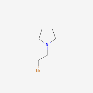 molecular formula C6H12BrN B1338501 1-(2-溴乙基)吡咯烷 CAS No. 54035-94-8