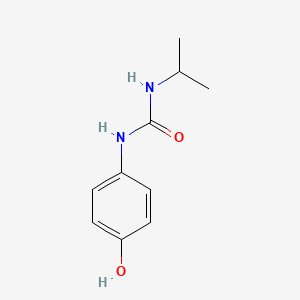 molecular formula C10H14N2O2 B1338534 1-(4-羟基苯基)-3-异丙基脲 CAS No. 23159-73-1