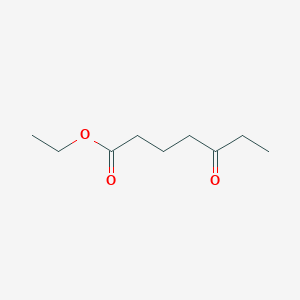 molecular formula C9H16O3 B1338539 5-氧代庚酸乙酯 CAS No. 70432-50-7