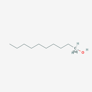 molecular formula C10H22O B133854 Decyl alcohol-1-14C CAS No. 153584-66-8