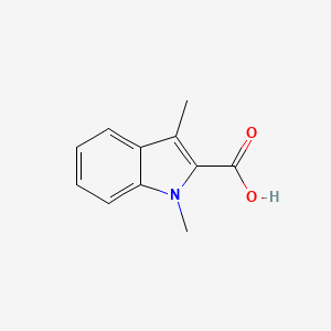 molecular formula C11H11NO2 B1338543 1,3-二甲基-1H-吲哚-2-羧酸 CAS No. 204919-54-0