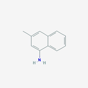 molecular formula C11H11N B1338545 3-甲基萘-1-胺 CAS No. 50870-10-5