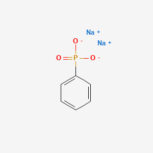 molecular formula C6H5Na2O3P B1338547 苯基膦酸二钠盐 CAS No. 25148-85-0