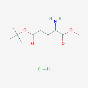 5-Tert-butyl 1-methyl 2-aminopentanedioate hydrochloride