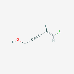 (4E)-5-chloropent-4-en-2-yn-1-ol