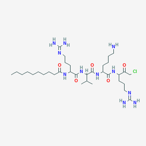 Decanoyl-Arg-Val-Lys-Arg-CMK.TFA