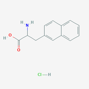 molecular formula C13H14ClNO2 B13385555 2-Amino-3-(naphthalen-2-yl)propanoic acid hydrochloride 