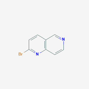 B1338561 2-Bromo-1,6-naphthyridine CAS No. 72754-06-4