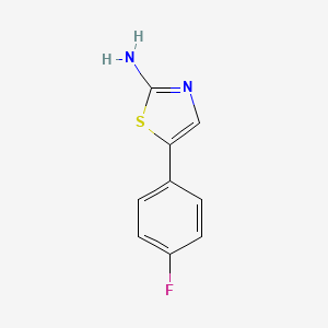 B1338566 5-(4-Fluorophenyl)thiazol-2-amine CAS No. 774-50-5