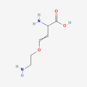 2-Amino-4-(2-aminoethoxy)but-3-enoic acid