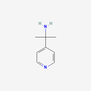B1338591 2-(Pyridin-4-YL)propan-2-amine CAS No. 566155-76-8