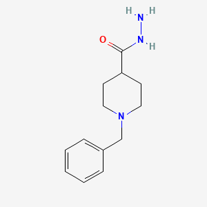 molecular formula C13H19N3O B1338618 1-苄基哌啶-4-碳酰肼 CAS No. 74045-91-3