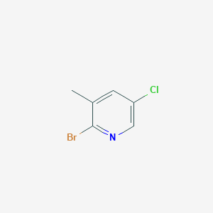 B1338644 2-Bromo-5-chloro-3-methylpyridine CAS No. 65550-77-8