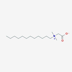 molecular formula C16H33NO2 B133867 (Lauryldimethylammonio)acetate CAS No. 683-10-3