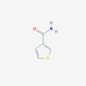molecular formula C5H5NOS B1338676 噻吩-3-甲酰胺 CAS No. 51460-47-0