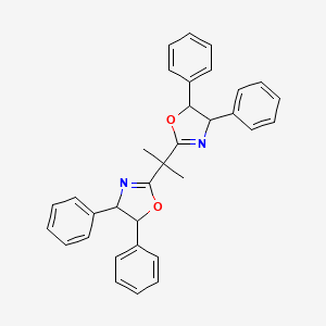 (4R,4'R,5R,5'R)-2,2'-(1-Methylethylidene)bis[4,5-dihydro-4,5-diphenyloxazole]