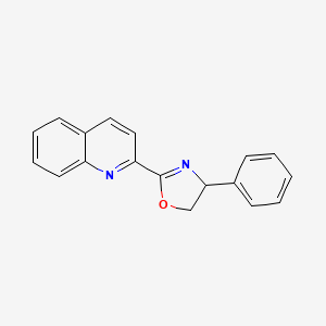 (S)-4-Phenyl-2-(quinolin-2-yl)-4,5-dihydrooxazole; 2-[(4S)-4,5-dihydro-4-phenyl-2-oxazolyl]-Quinoline