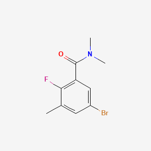 5-Bromo-2-fluoro-N,N,3-trimethylbenzamide