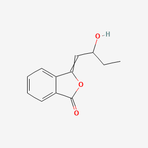 3-(2-Hydroxybutylidene)-2-benzofuran-1-one