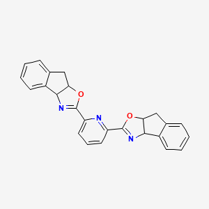 2,6-Bis((3AR,8AS)-8H-indeno(1,2-D)oxazo&