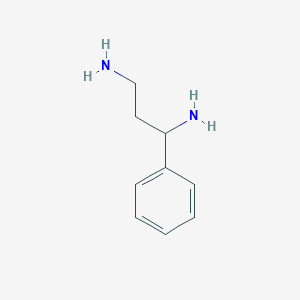 molecular formula C9H14N2 B1338720 1-Phenylpropane-1,3-diamine CAS No. 4888-74-8