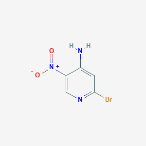 molecular formula C5H4BrN3O2 B1338723 2-Bromo-5-nitropyridin-4-amine CAS No. 84487-15-0