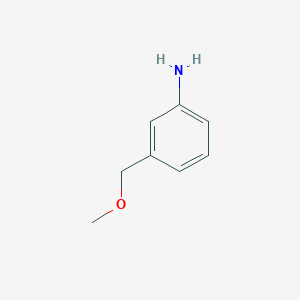 molecular formula C8H11NO B1338725 3-(Methoxymethyl)aniline CAS No. 53473-83-9