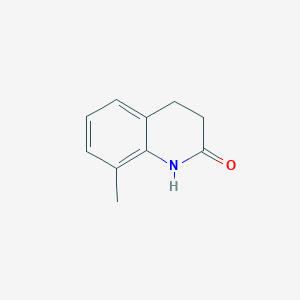 molecular formula C10H11NO B1338735 8-Methyl-3,4-dihydroquinolin-2(1H)-one CAS No. 20151-47-7