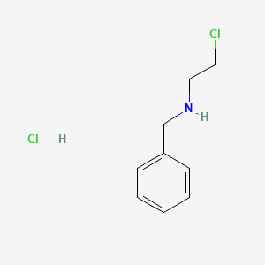molecular formula C9H13Cl2N B1338739 N-苄基-N-(2-氯乙基)胺盐酸盐 CAS No. 6288-63-7