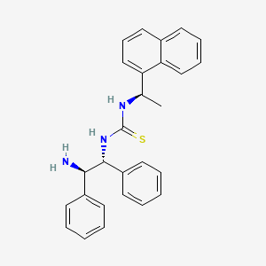 N-[(1R,2R)-2-Amino-1,2-diphenylethyl]-N'-[(R)-1-(1-naphthalenyl)ethyl]thiourea