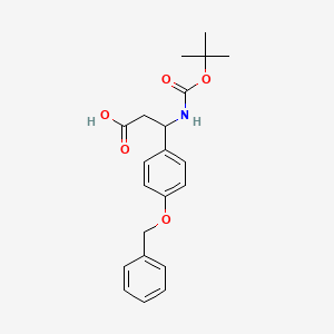 3-N-Boc-3-(4-benzyloxyphenyl)propionic acid