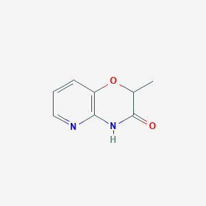 molecular formula C8H8N2O2 B1338760 2-Methyl-2H-pyrido[3,2-b][1,4]oxazin-3(4H)-one CAS No. 20348-19-0