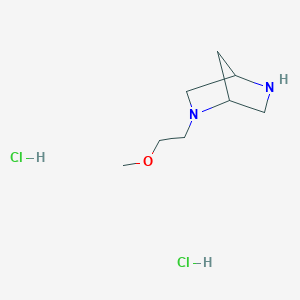 (1S,4S)-2-(2-methoxyethyl)-2,5-diazabicyclo[2.2.1]heptane dihydrochloride