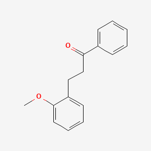 molecular formula C16H16O2 B1338761 3-(2-Methoxyphenyl)propiophenone CAS No. 95465-72-8