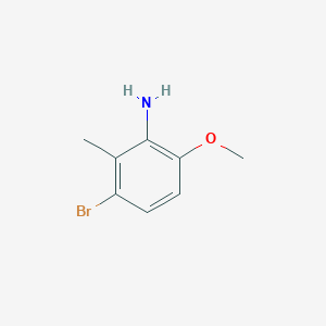 molecular formula C8H10BrNO B1338762 3-Bromo-6-methoxy-2-methylaniline CAS No. 786596-55-2