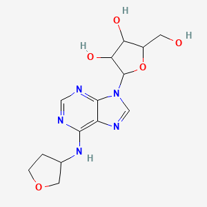 Adenosine, N-(tetrahydro-3-furanyl)-