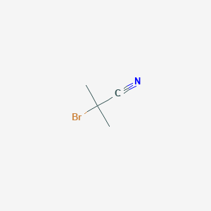 molecular formula C4H6BrN B1338764 2-Bromo-2-methylpropanenitrile CAS No. 41658-69-9