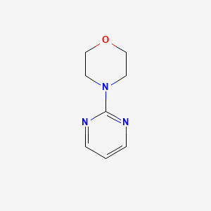 molecular formula C8H11N3O B1338770 4-(嘧啶-2-基)吗啉 CAS No. 57356-66-8