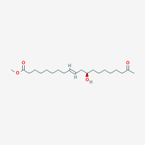 molecular formula C21H38O4 B13387705 (R)-Methyl 12-hydroxy-19-oxoicos-9-enoate 