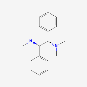 molecular formula C18H24N2 B1338776 (1S,2S)-N,N,N',N'-Tetramethyl-1,2-diphenylethane-1,2-diamine CAS No. 91361-07-8