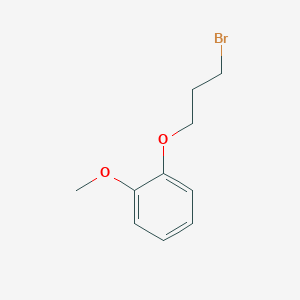 molecular formula C10H13BrO2 B1338782 1-(3-Bromopropoxy)-2-methoxybenzene CAS No. 67563-72-8