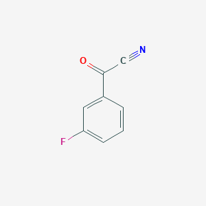 B1338787 3-Fluorobenzoyl cyanide CAS No. 658-08-2