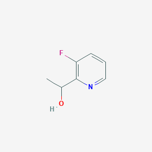molecular formula C7H8FNO B1338792 1-(3-Fluoropyridin-2-yl)ethanol CAS No. 87674-14-4