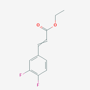 molecular formula C11H10F2O2 B13387941 Ethyl 3,4-Difluorocinnamate 