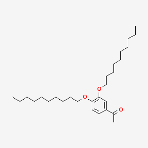 molecular formula C28H48O3 B13387956 3',4'-(Didecyloxy)acetophenone 