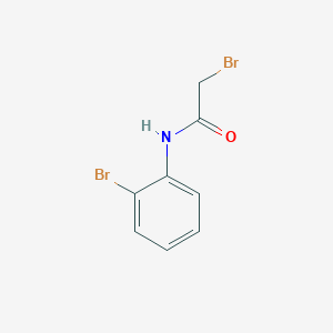 molecular formula C8H7Br2NO B1338805 2-溴-N-(2-溴苯基)乙酰胺 CAS No. 88369-50-0