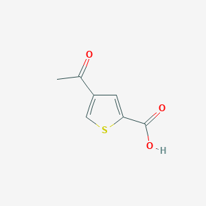 molecular formula C7H6O3S B1338813 4-Acetylthiophene-2-carboxylic acid CAS No. 88105-23-1