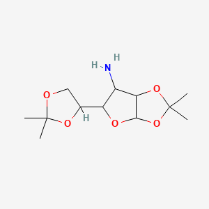 3-(2,2-Dimethyl-1,3-dioxolan-4-yl)-7,7-dimethyl-2,6,8-trioxabicyclo[3.3.0]octan-4-amine