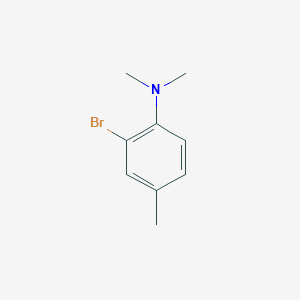 molecular formula C9H12BrN B1338814 2-Bromo-N,N,4-trimethylaniline CAS No. 23667-06-3
